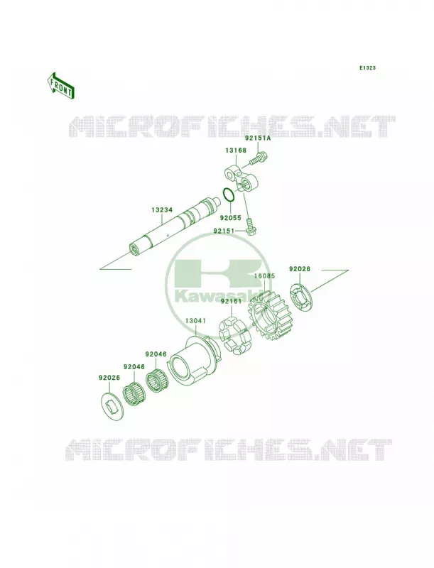 Balancer Kawasaki MOTOS 1200 2000 Ninja ZX-12R  ZX1200-A1