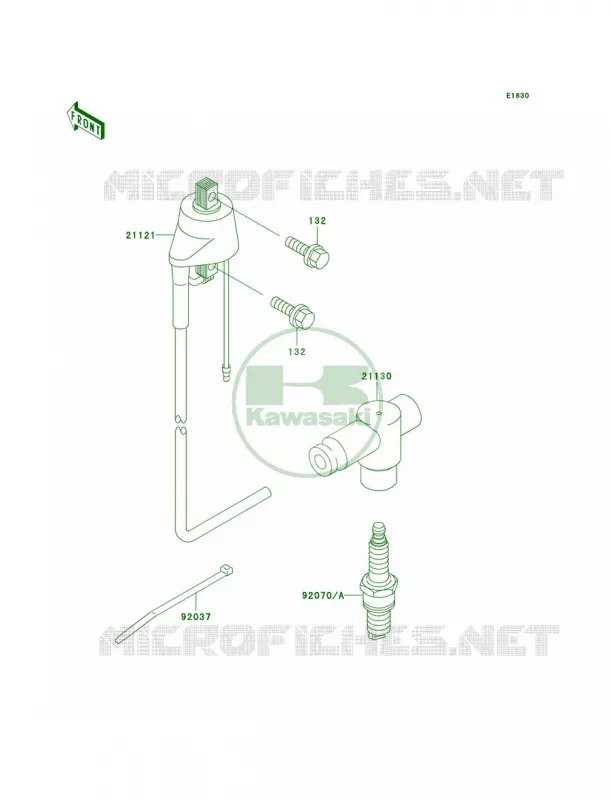 Ignition System Kawasaki MOTOS 200 2002 KDX200  KDX200-H8