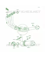 Mufflers pour Kawasaki Ninja ZX-7RR 1997