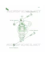 Shock Absorbers pour Kawasaki Ninja ZX-7RR 1997