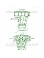 Crankcase Bolt Pattern pour Kawasaki Ninja ZX-7RR 1996