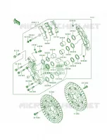 Front Brake pour Kawasaki Ninja ZX-7RR 1996