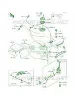Fuel Tank pour Kawasaki Ninja ZX-7RR 1996