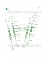 Valves pour Kawasaki Ninja ZX-7RR 1996
