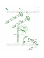 CamshaftsTensioner pour Kawasaki Ninja ZX-7R 1994