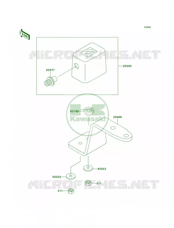 Meters Kawasaki MOTOS 200 2001 KDX200  KDX200-H7