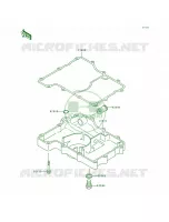 Breather BodyOil Pan pour Kawasaki Ninja ZX-7 1991