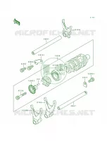 Change DrumShift Fork pour Kawasaki Ninja ZX-7 1991