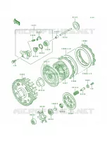 Clutch pour Kawasaki Ninja ZX-7 1991