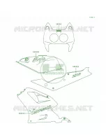 DecalRed pour Kawasaki Ninja ZX-7 1991