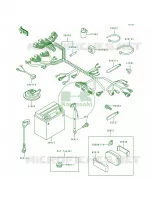 Electrical Equipment pour Kawasaki Ninja ZX-7 1991