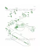 Gear Change Mechanism pour Kawasaki Ninja ZX-7 1991