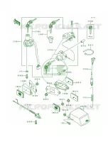 Ignition Switch pour Kawasaki Ninja ZX-7 1991