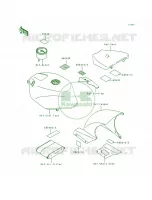 Label pour Kawasaki Ninja ZX-7 1991