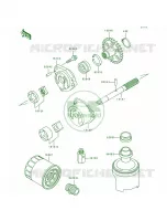 Oil Pump pour Kawasaki Ninja ZX-7 1991