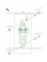Shock Absorber pour Kawasaki Ninja ZX-7 1991