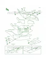 Side CoverChain Case pour Kawasaki Ninja ZX-7 1991