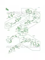 Turn Signal pour Kawasaki Ninja ZX-7 1991