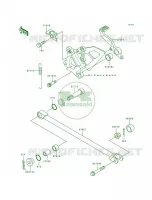 Brake Pedal pour Kawasaki Ninja ZX-7R 1991