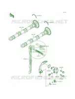 CamshaftTensioner pour Kawasaki Ninja ZX-7R 1991