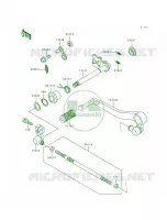 Gear Change Mechanism pour Kawasaki Ninja ZX-7R 1991