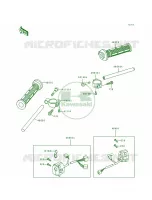 Handlebar pour Kawasaki Ninja ZX-7R 1991