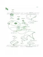 Label pour Kawasaki Ninja ZX-7R 1991