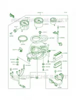 Meter pour Kawasaki Ninja ZX-7R 1991