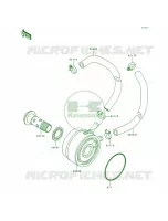 Oil Cooler pour Kawasaki Ninja ZX-7R 1991