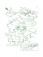 Seat pour Kawasaki Ninja ZX-7R 1991