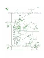 Shock Absorber pour Kawasaki Ninja ZX-7R 1991