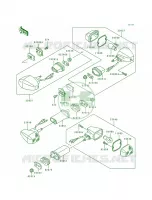 Turn Signal pour Kawasaki Ninja ZX-7R 1991
