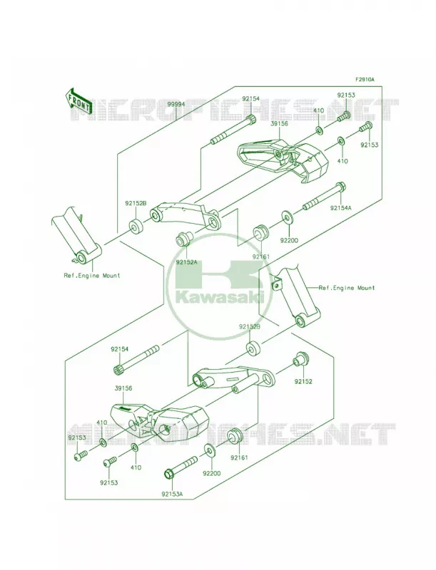 AccessoryShroud Slider Kawasaki MOTOS 1000 2014 Z1000 ABS  ZR1000GEF