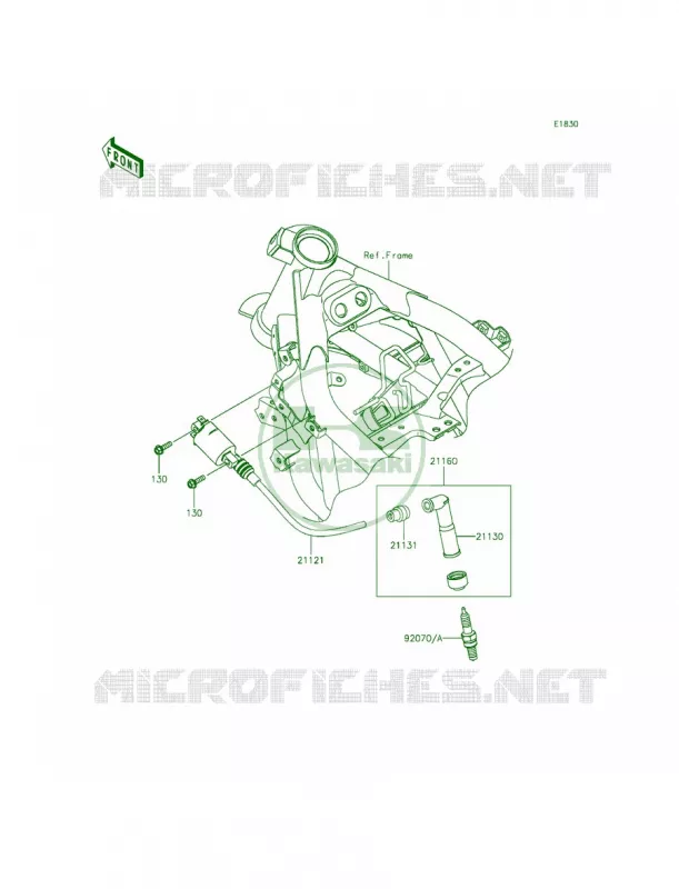 Ignition System Kawasaki MOTOS 250 2014 Z250SL  BR250FEF