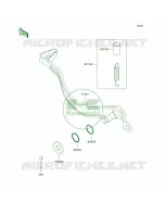 Brake Pedal pour Kawasaki KLX300R 1999
