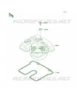 Cylinder Head Cover pour Kawasaki KLX300R 1999