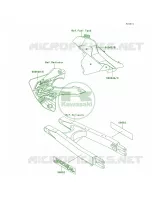 DecalsKLX300 A5 pour Kawasaki KLX300R 1999