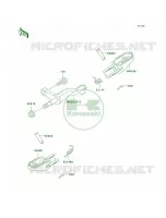 Footrests pour Kawasaki KLX300R 1999