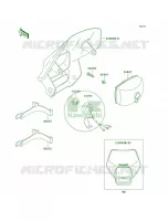 Headlights pour Kawasaki KLX300R 1999