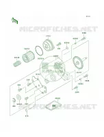 Oil Pump pour Kawasaki KLX300R 1999