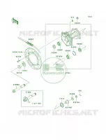 Rear Hub pour Kawasaki KLX300R 1999