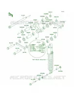 Rear Suspension pour Kawasaki KLX300R 1999