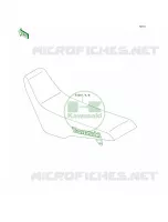 Seat pour Kawasaki KLX300R 1999