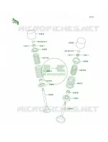 Valves pour Kawasaki KLX300R 1999