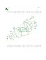 Water Pump pour Kawasaki KLX300R 1999