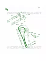 CamshaftsTensioner pour Kawasaki ER-6n  2008