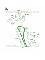 CamshaftsTensioner pour Kawasaki ER-6n  2007