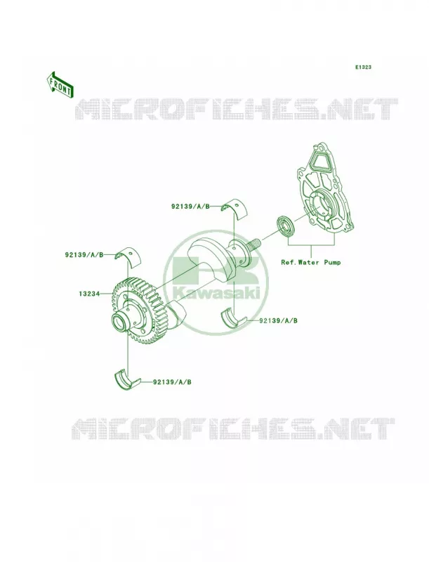 Balancer Kawasaki MOTOS 650 2007 ER-6n   ER650A7F