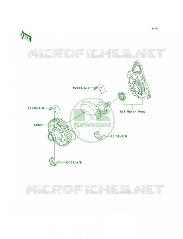 Balancer Kawasaki MOTOS 650 2006 ER-6n   ER650A6S