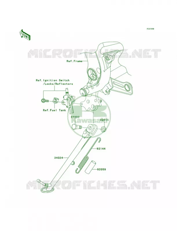 Stands Kawasaki MOTOS 650 2006 Ninja 650R  EX650A6F